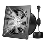 VEVOR 20.3 cm Exhaust Fan, 576 CFM High Velocity Wall Mount Vent Fan with Speed Control