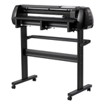 VEVOR Vinyl Cutter Machine, 870 mm Max Feed Width, Dual Blades, Adjustable Force and Speed, LED Display, Vinyl Plotter Cutter Printer Bundle with Sticker Sheets, Transfer Film, Signmaster Software