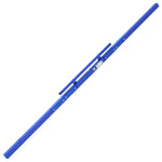 VEVOR Concrete Screed 2430 mm Manual Screed Board Aluminum Alloy Blue, Built-in Bubble Level, Powder-coated Finish, Lightweight Paver Leveling Tool for Patio, Sidewalk, Garage Floor Finishing