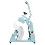 VEVOR Hat Heat Press Machine, with 2pcs Interchangeable Platens, Precise Temperature and Time Control, Hat Press for HTV Iron On and Sublimation Projects, for Caps, Headbands, Cuffs, Face Masks, Green