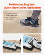 VEVOR Shoe Cover Machine Automatic Shoe Cover Dispenser Fits Up to US 11 / EU 44