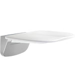 VEVOR Folding Shower Seat 13.6"/34.5 cm x 12.8"/32.5 cm Wall Mounted Shower Bench 450 lbs/204.1 kg
