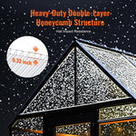 VEVOR 14 Pack Polycarbonate Greenhouse Panels, 2' X 4' X 0.32'' Roof Panels Sheets