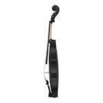 VEVOR Violin 355mm Size 4/4 Fiddle Set Solidwood for Beginner with Case Rosin Black