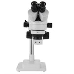 VEVOR 3.5X-90X Simul-Focal Stereo Microscope 360°Swiveling Trinocular Stereo Microscope with Dual Arm Boom