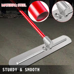 VEVOR Bull Float Concrete Float 1200x200mm Concrete Tool Trowel Float adjustable Handle & Bracket,concrete float with Handle Length: 3 x 1.8m