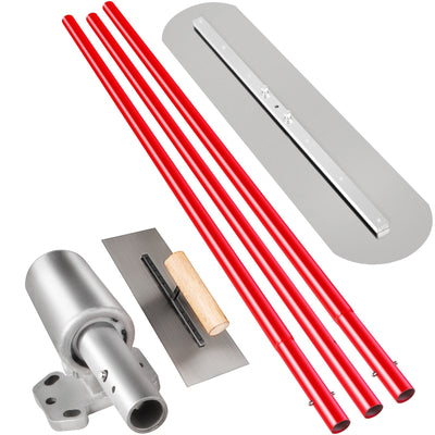 VEVOR Bull Float Manganese Steel Concrete Float 900x200mm, Concrete Float Tool Cement Tool Bull Concrete Kit Bull Pool Float Bull Float Handle Bull Float Bracket Concrete Tool Finishing Bull Float