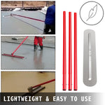 VEVOR Bull Float Manganese Steel Concrete Float 900x200mm, Concrete Float Tool Cement Tool Bull Concrete Kit Bull Pool Float Bull Float Handle Bull Float Bracket Concrete Tool Finishing Bull Float