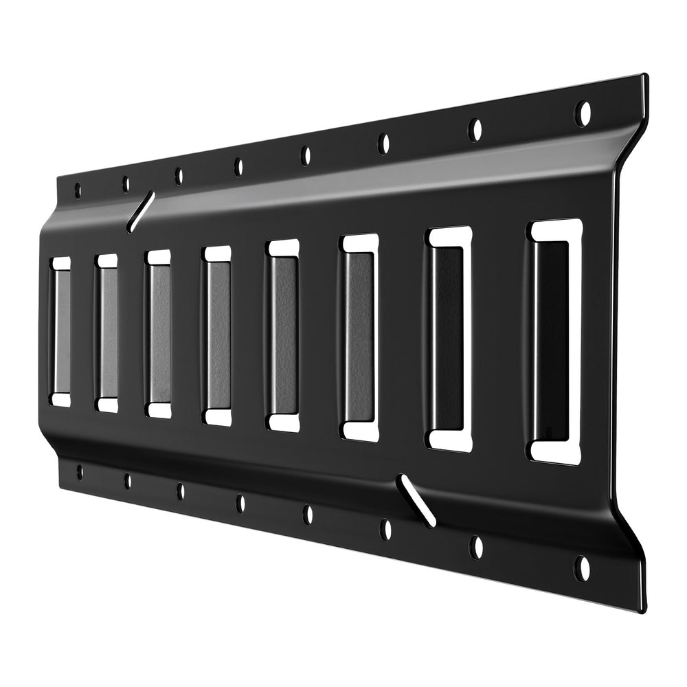 VEVOR E-Track Tie-Down Rail Kit, 4 Pack 0.4 m E Track Rails, 2 U-Shaped Hooks, 2 Tool Holders, 2 Track Shelf Brackets, 2 Tire Holders, 2 Cable Storage Rings, 8 End Caps & 1 Bag, Fit for Vans Trailers
