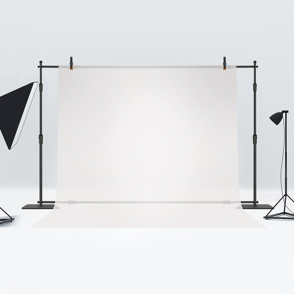 VEVOR 304.8 x 304.8 cm Pipe and Drape Kit, Heavy Duty Backdrop Stand with Carbon Steel Base, Adjustable Backdrop Support with 6 Clamps and A Carry Bag for Wedding, Party, Event, Photography, and Exhibition