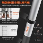 VEVOR Telescoping Ladder Aluminum Extension Step 381 cm Multi-purpose Portable