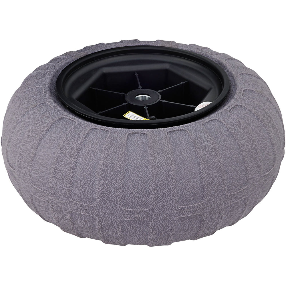VEVOR Beach Balloon Wheels, 16" Replacement Sand Tires, TPU Cart Tires for Kayak Dolly, Canoe Cart and Buggy with Free Air Pump, 2-Pack