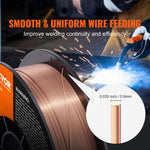 VEVOR Solid MIG Welding Wire ER70S-6 0.9mm 5.0kg Mild Steel MIG Welding Wire