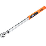 VEVOR Digital Torque Wrench, 1.3 cm Drive Electronic Torque Wrench, Torque Wrench Kit 25-250ft.lb/34-340n.m Torque Range Accurate to ±2%, 3-Mode Adjustable Torque Wrench Set with LED Buzzer Calibration