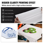 VEVOR Screen Printing Kit Silk Screen Printing Frame 50.8 cm x 50.8 cm 110 Count Mesh 4pcs