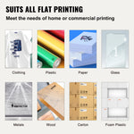 VEVOR Screen Printing Kit Silk Screen Printing Frame 50.8 cm x 50.8 cm 110 Count Mesh 4pcs