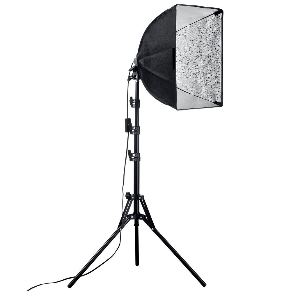 VEVOR Softbox Lighting Kit 40x40 cm / 16x16 inch 3000-6500K Adjustable for Shooting