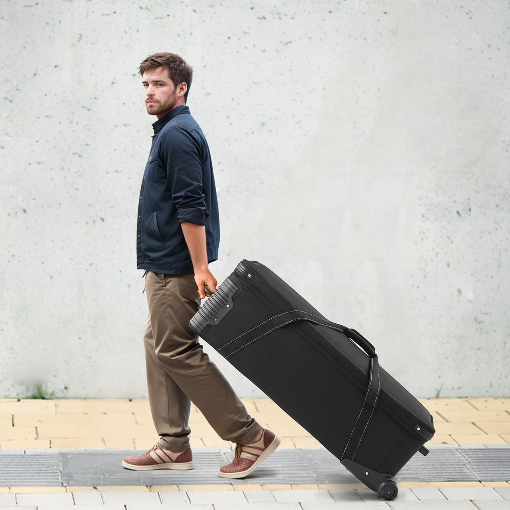 VEVOR Studio Equipment Trolley Case 100x38x32cm (39.37 x 14.96 x 12.60 in) Rolling Camera Bag