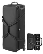 VEVOR Studio Equipment Trolley Case 100x38x32cm (39.37 x 14.96 x 12.60 in) Rolling Camera Bag