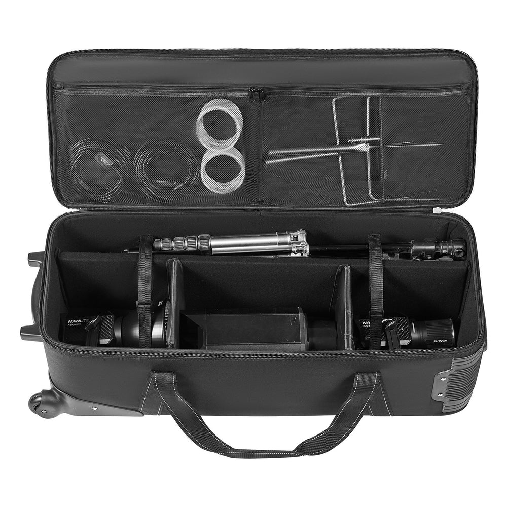 VEVOR Studio Equipment Trolley Case  910x300x355mm (35.83 x 11.81 x 14 in) Rolling Camera Bag