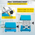 VEVOR Lab Jack Stand 8" x 8" Aluminum Lab Lift Jack Laboratory Jack 88LBS/40KG