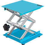 VEVOR Lab Jack Stand 8" x 8" Aluminum Lab Lift Jack Laboratory Jack 88LBS/40KG