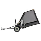 VEVOR 26.7 cm Tow Behind Lawn Sweeper, 26 cu.ft. Large Yard Sweeper, Adjustable Sweeping Height, Heavy Duty Leaf & Grass Collector with Dumping Rope, Pull Behind Sweepers for Debris Grass Clippings