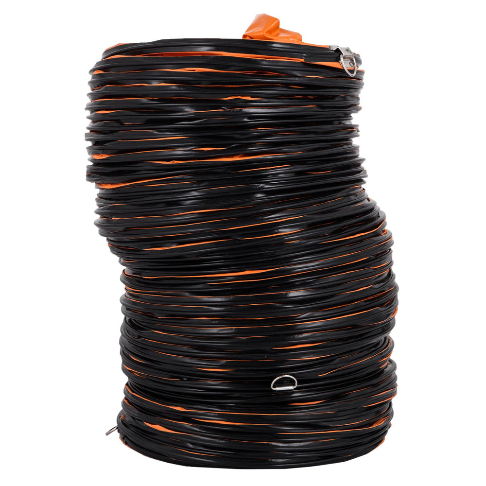 VEVOR 25FT Duct Hosing extraction flexible ducting PVC Flexible12 Inch Portable for Exhaust Fan pvc ducting