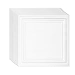 VEVOR Ceiling Tiles, 16-Pack 20 x 20 in, Drop Ceiling Tiles Premium Polystyrene Sheet, Easy Installation/ Cutting Plastic Glue-up Ceiling Tile, Basement Ceiling Covering for Home/Office Decoration