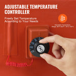 VEVOR 208.2 L Metal Drum Heater 1200 Watt 25.4 cm Width, 30-150°C Adjustable