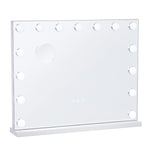 VEVOR Hollywood Vanity Mirror With Lights w/ USB Desktop Wall-mount 58x46 cm