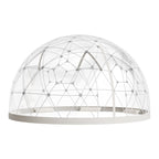 VEVOR Garden Dome Igloo, 3.6 x 2.2 m Outdoor Clear Bubble Tent for 4-7 Person, Weatherproof Geodesic Dome Greenhouse with Window, PVC Igloo Tent for Backyard Patios Camping Party Wedding