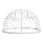 VEVOR Garden Dome Igloo, 3.6 x 2.2 m Outdoor Clear Bubble Tent for 4-7 Person, Weatherproof Geodesic Dome Greenhouse with Window, PVC Igloo Tent for Backyard Patios Camping Party Wedding