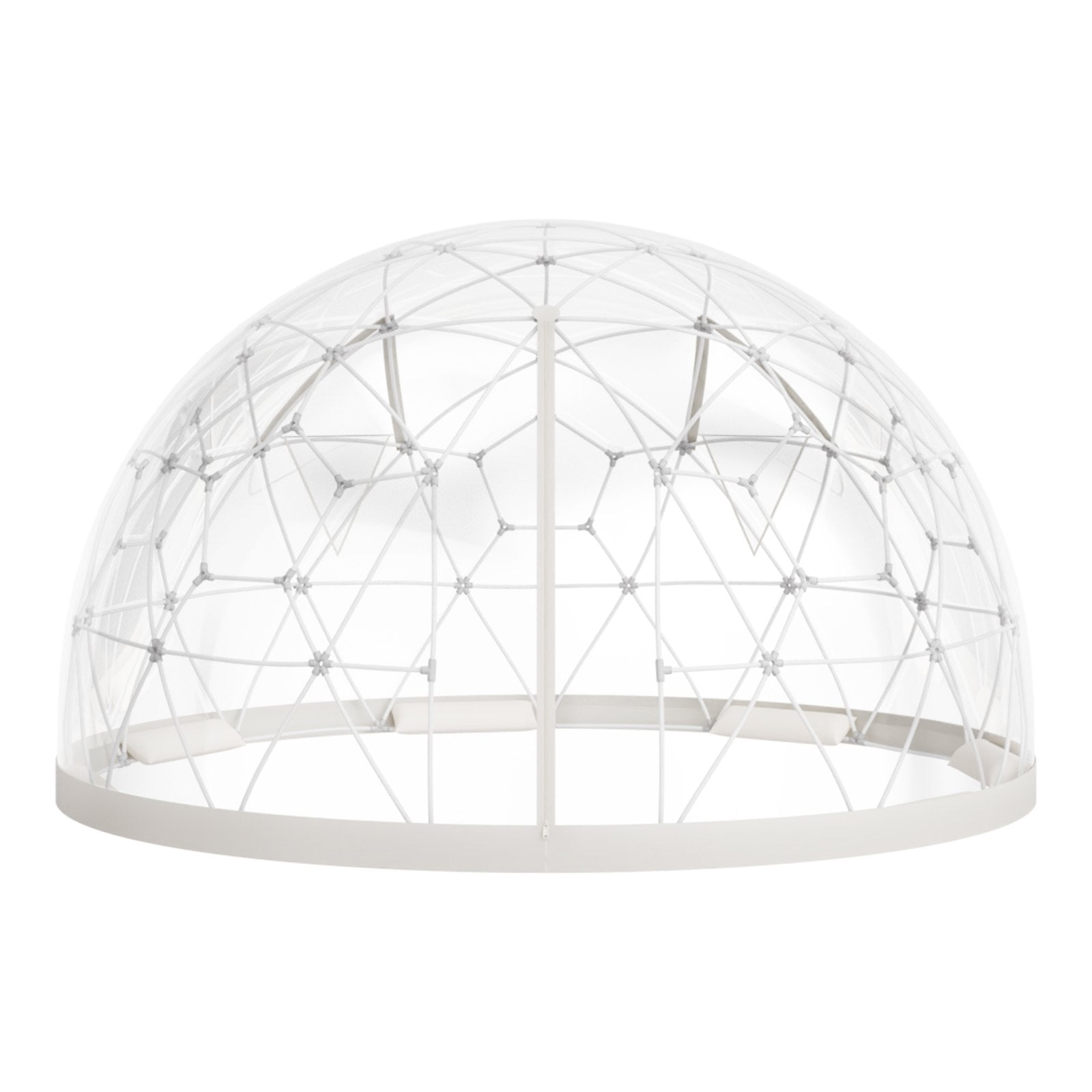 VEVOR Garden Dome Igloo, 3.6 x 2.2 m Outdoor Clear Bubble Tent for 4-7 Person, Weatherproof Geodesic Dome Greenhouse with Window, PVC Igloo Tent for Backyard Patios Camping Party Wedding