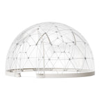 VEVOR Garden Dome Igloo, 4.5 x 2.7 m Outdoor Clear Bubble Tent for 4-7 Person, Weatherproof Geodesic Dome Greenhouse with Window, PVC Igloo Tent for Backyard Patios Camping Party Wedding