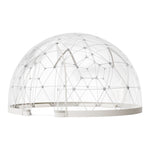 VEVOR Garden Dome Igloo, 4.5 x 2.7 m Outdoor Clear Bubble Tent for 4-7 Person, Weatherproof Geodesic Dome Greenhouse with Window, PVC Igloo Tent for Backyard Patios Camping Party Wedding
