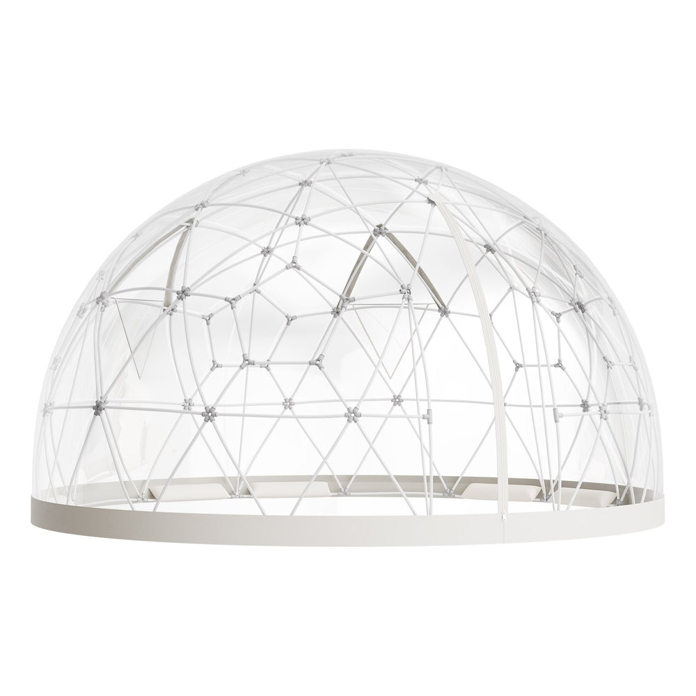 VEVOR Garden Dome Igloo, 4.5 x 2.7 m Outdoor Clear Bubble Tent for 4-7 Person, Weatherproof Geodesic Dome Greenhouse with Window, PVC Igloo Tent for Backyard Patios Camping Party Wedding