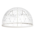 VEVOR Garden Dome Igloo, 4.5 x 2.7 m Outdoor Clear Bubble Tent for 4-7 Person, Weatherproof Geodesic Dome Greenhouse with Window, PVC Igloo Tent for Backyard Patios Camping Party Wedding