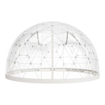 VEVOR Garden Dome Igloo, 4.5 x 2.7 m Outdoor Clear Bubble Tent for 4-7 Person, Weatherproof Geodesic Dome Greenhouse with Window, PVC Igloo Tent for Backyard Patios Camping Party Wedding