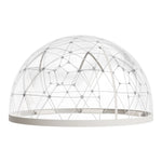 VEVOR Garden Dome Tent, 2.9 x 1.75 m Outdoor Clear Bubble Tent for 2-4 Person, Weatherproof Geodesic Dome Greenhouse with Window, PVC Igloo Tents for Backyard Patios Camping Party Wedding