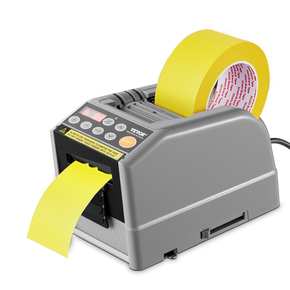 VEVOR Zcut-9 Automatic Tape Dispenser Adhesive Electric Tape Cutter Packaging Machine Tape Cutting Machine 6-60mm Tape Width