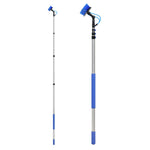 VEVOR Water Fed Pole Kit, 6m Solar Panel Cleaning Pole with Extendable Handle, 180° Rotatable Brush Head & 20m Hose, Household & Outdoor Window Cleaner Tool for Caravan Solar Panel Deck