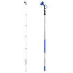 VEVOR Water Fed Pole Kit, 9m Solar Panel Cleaning Pole with Extendable Handle, 180° Rotatable Brush Head & 20m Hose, Household & Outdoor Window Cleaner Tool for Caravan Solar Panel Deck