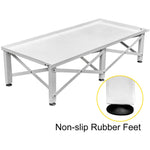 VEVOR Laundry Pedestal 124x54.9 cm Universal Laundry Pedestal 30 cm Height Laundry Pedestal Universal with Height-adjustable Feet for Washing Machines, Dryers, Freezers or Refrigerator