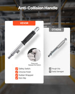 VEVOR Permanent Magnetic Lifter, 1000 kg Pulling Capacity, Heavy Duty N42 Neodymium Lifting Magnet with Release Handle and Steel Hook, Used in Shop Crane and Hoist, for Lifting Plate Steel, Board