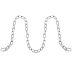 VEVOR Proof Coil Chain, 5/16" x 92', 1667 lbs Safe Working Load, Zinc Plated Proof Tested Coil Chain with Two Quick Links, Galvanized Carbon Steel Link Chain for Towing, Hanging, Camping, Pet Towing