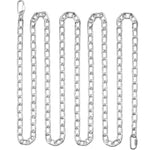 VEVOR Proof Coil Chain, 5/16" x 92', 1667 lbs Safe Working Load, Zinc Plated Proof Tested Coil Chain with Two Quick Links, Galvanized Carbon Steel Link Chain for Towing, Hanging, Camping, Pet Towing