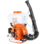 VEVOR Backpack Fogger Sprayer, 63CC 3HP Engine, Gas Powered Fogger Sprayer with 16L Tank, Powder and Liquid Mister Duster System for Effective Fleas Ticks Critters Control, Gardening & Farming