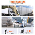 VEVOR Portable Car Refrigerator Freezer Compressor 19.9 L Single Zone for Car Home