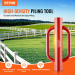 VEVOR Fence Post Driver with Handles 10.4 cm Inner Diameter T Post Pole Pounder